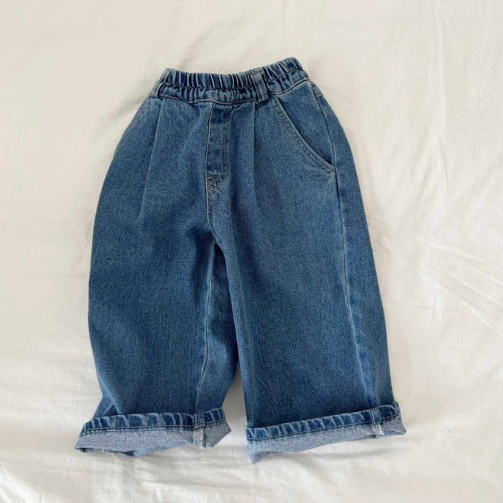 HEART DENIM PANTS
