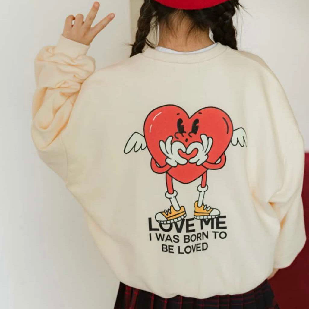 HEART WING SWEATSHIRT