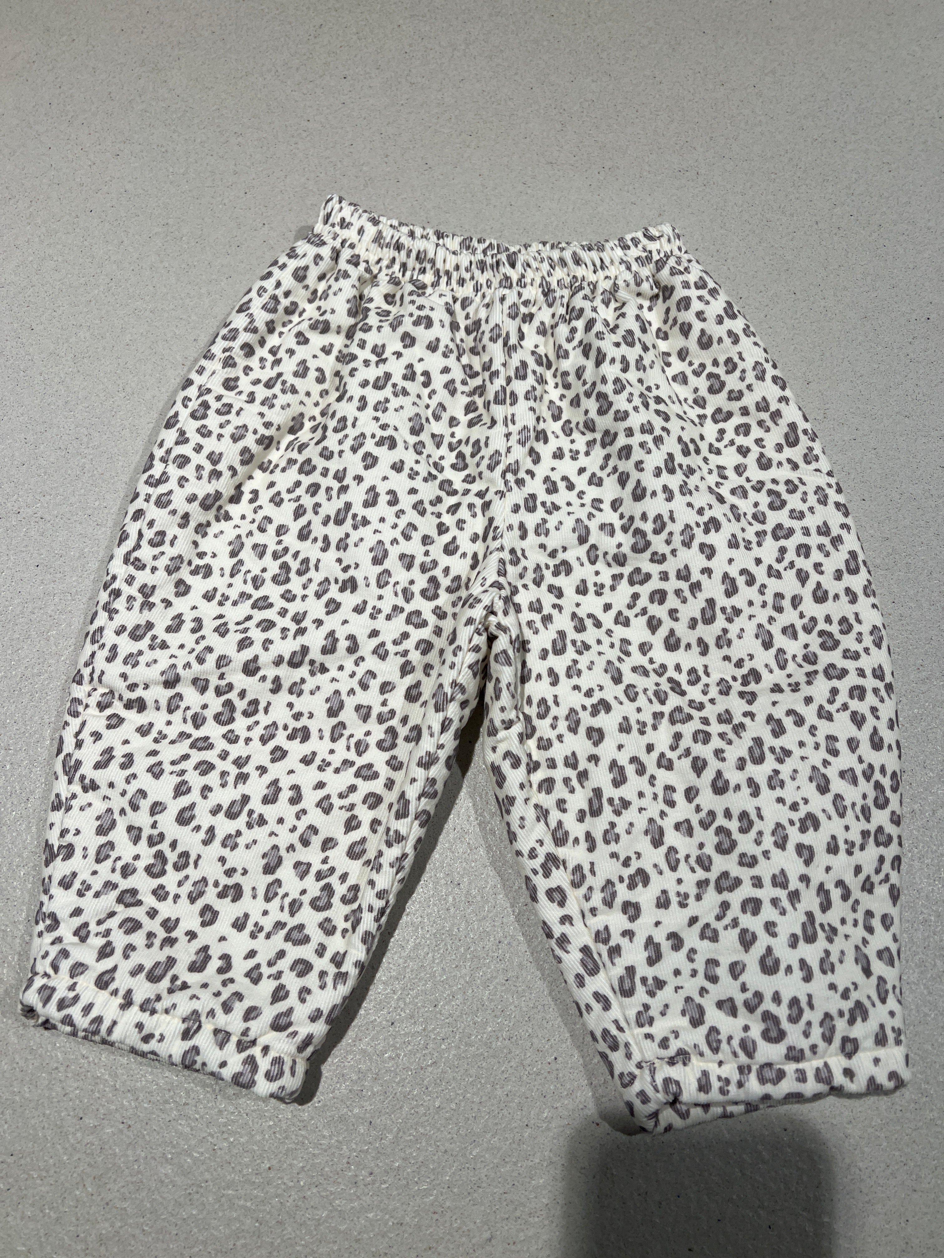 BEBE LEOPARD PANTS
