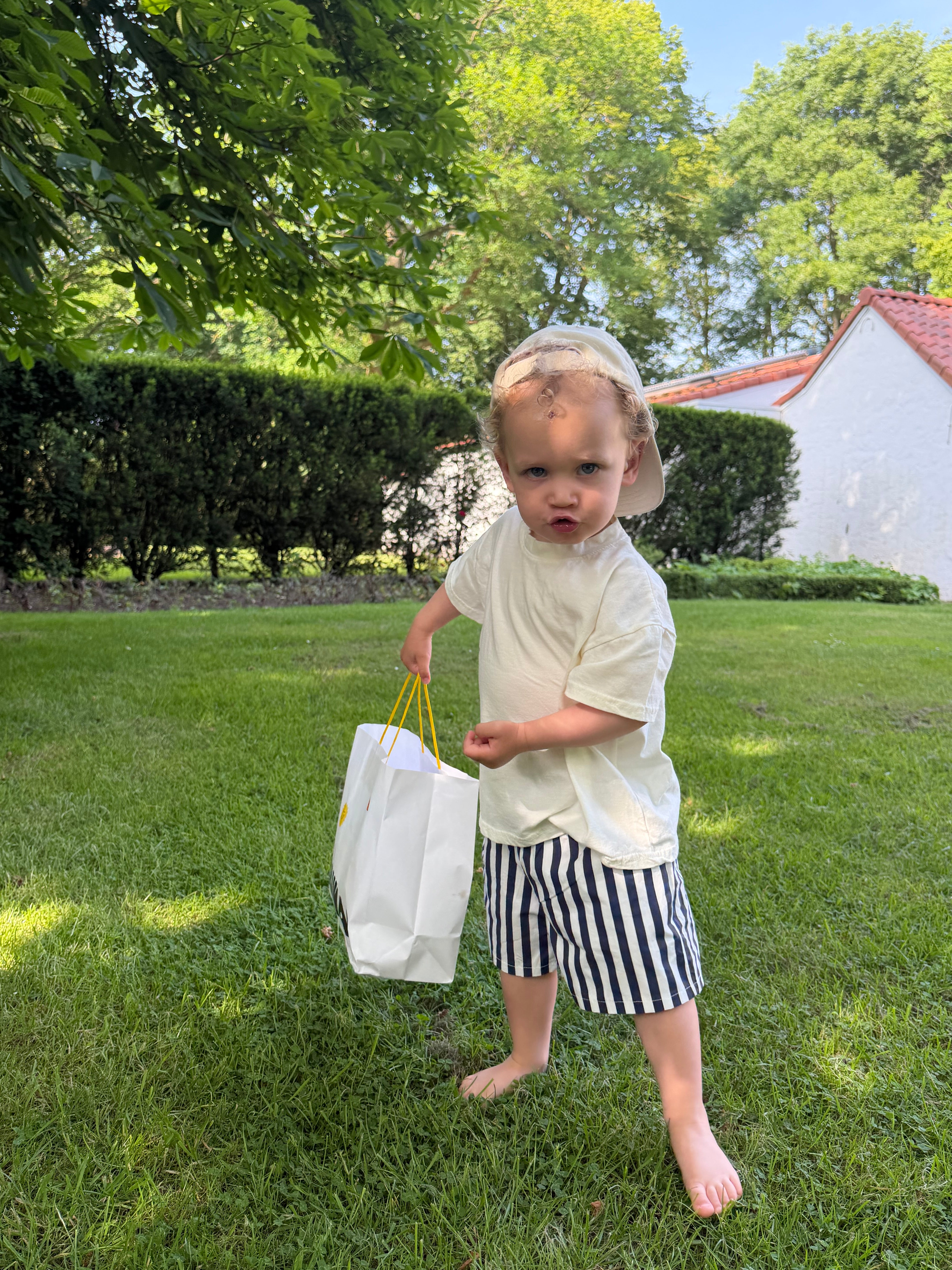MELON STRIPE SHORT