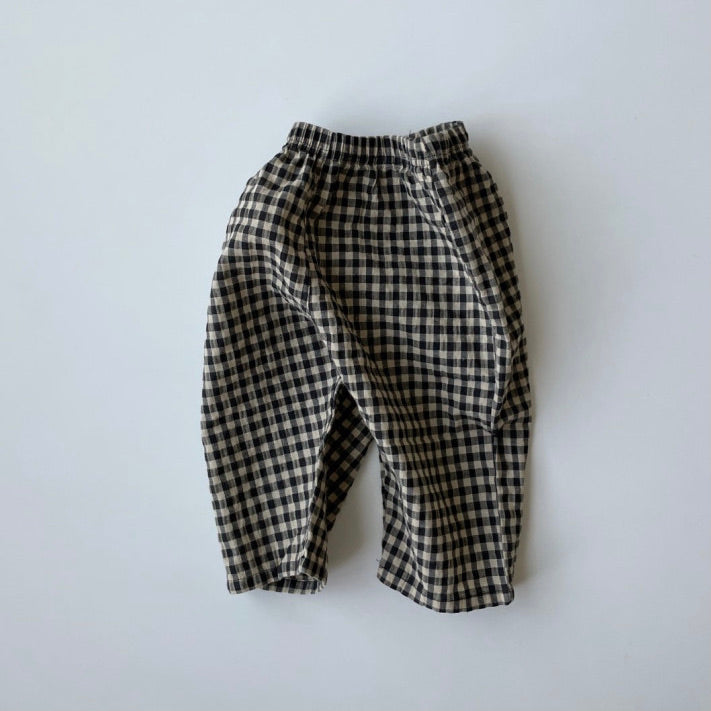 GOGO CHECK PANTS