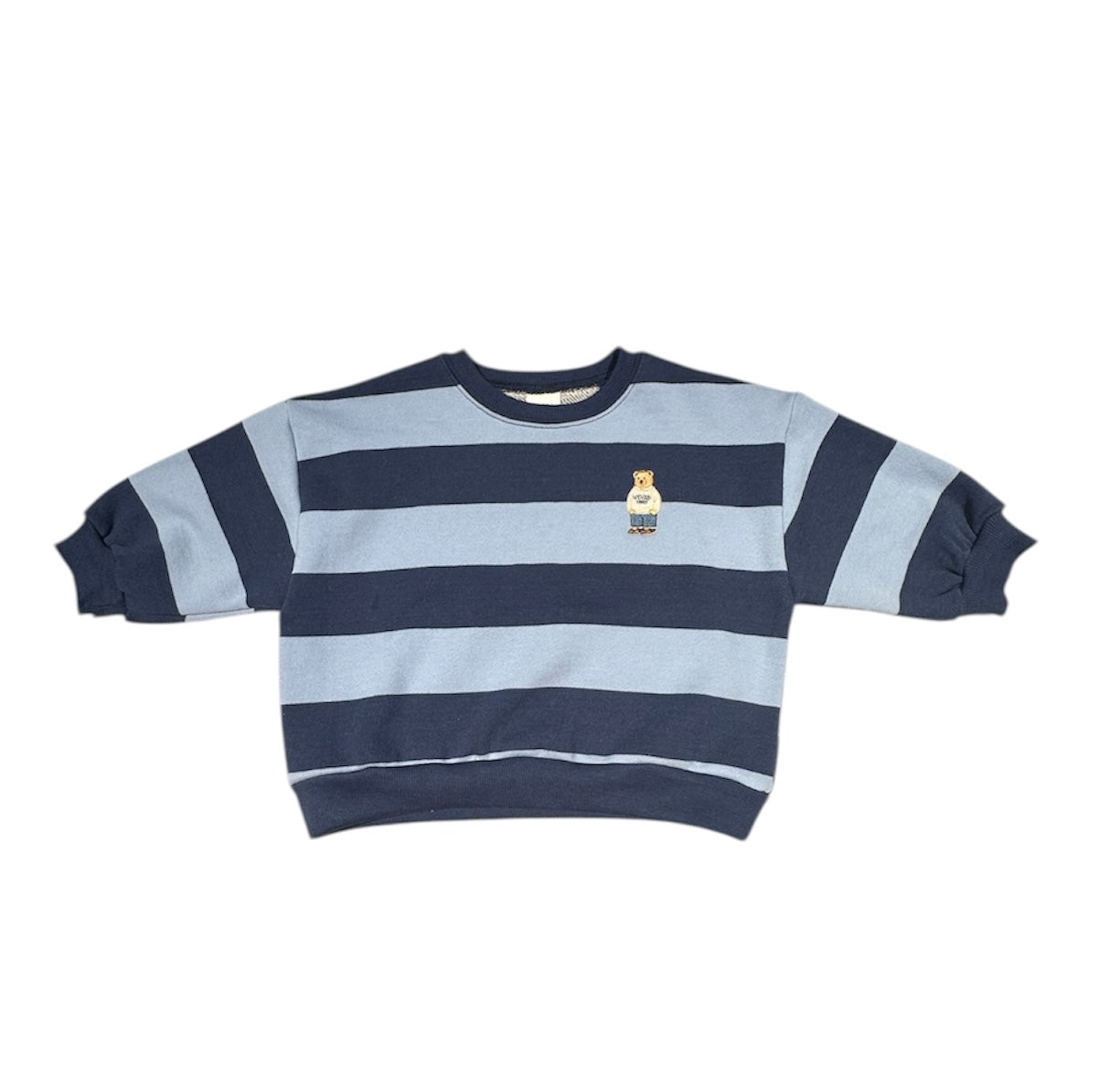 BLUE STRIPE SWEATER