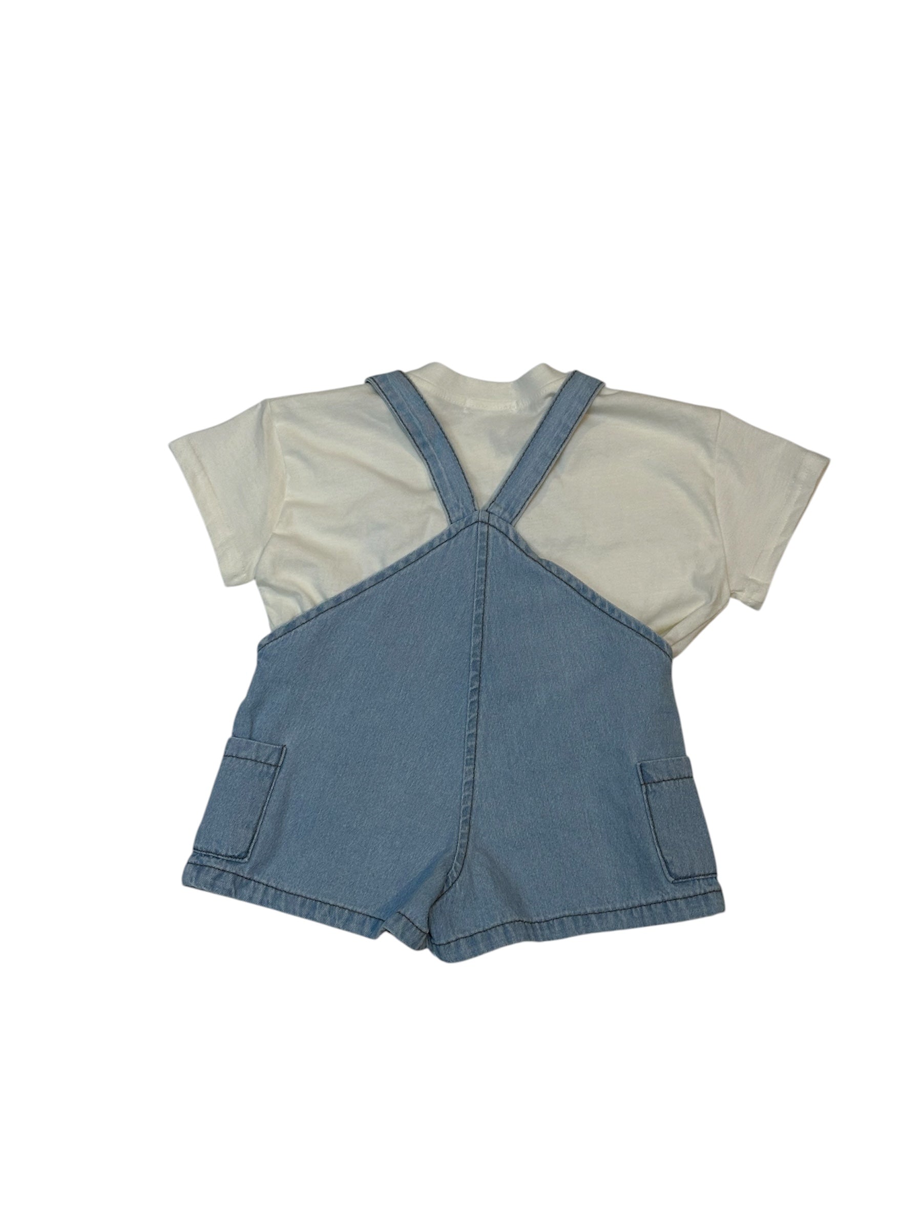 BEBE POCKET DENIM SET WITH THEE