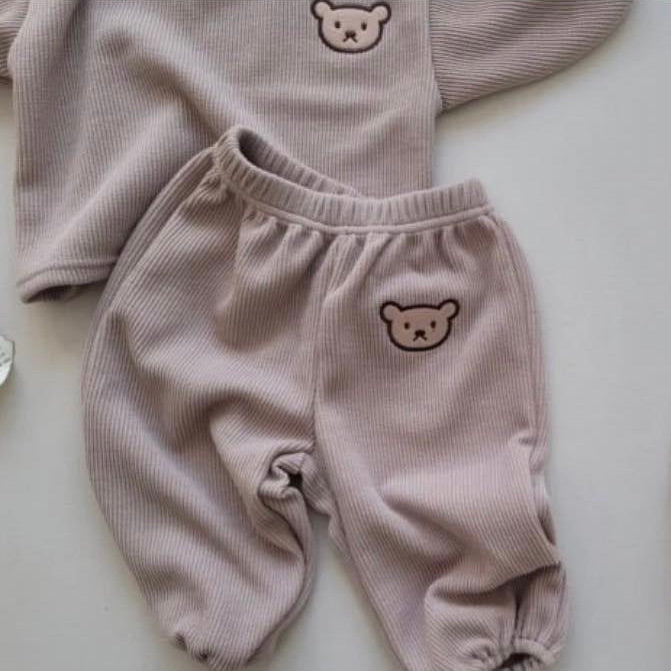 KNIT BEAR SET