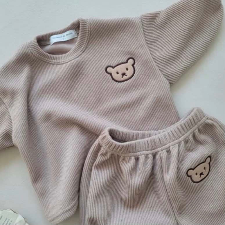 KNIT BEAR SET