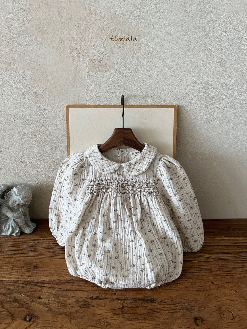 EL SMOCKED BODYSUIT